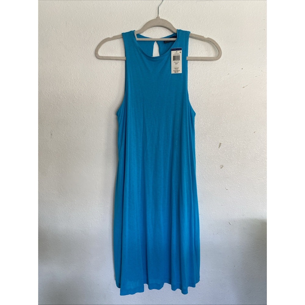 Polo Ralph Lauren Women's Sleeveless Tank Dress‎ Oasis Blue